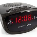Westclox Digital Alarm Clock Modern Black-0