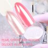 White Nail Glitter Powder Deepmind Beauty-2