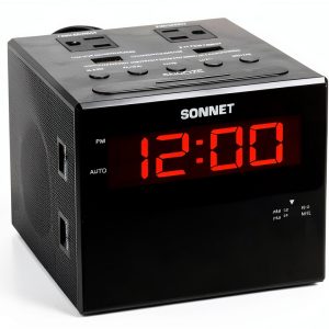 Sonnet Digital Alarm Clock Radio R1414-NO BLUETOOTH-0