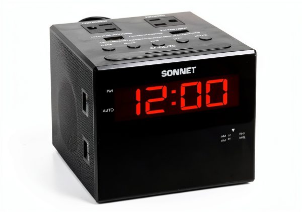 Sonnet Digital Alarm Clock Radio R1414-NO BLUETOOTH-0