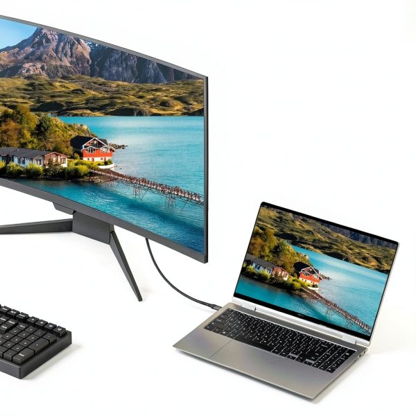 USB-C to DVI Adapter Critin High Speed Cable-4