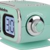 Studebaker Teal Retro Digital Alarm Clock-2