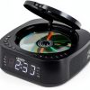 Clock Radio Jensen JCR-375 White LED Stereo-0