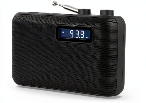 Spectra Merchandising AM/FM Clock Radio-2