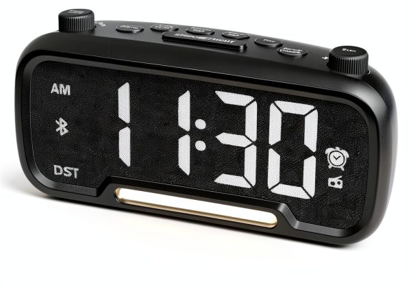 Mesqool Digital Alarm Clock Radio-0
