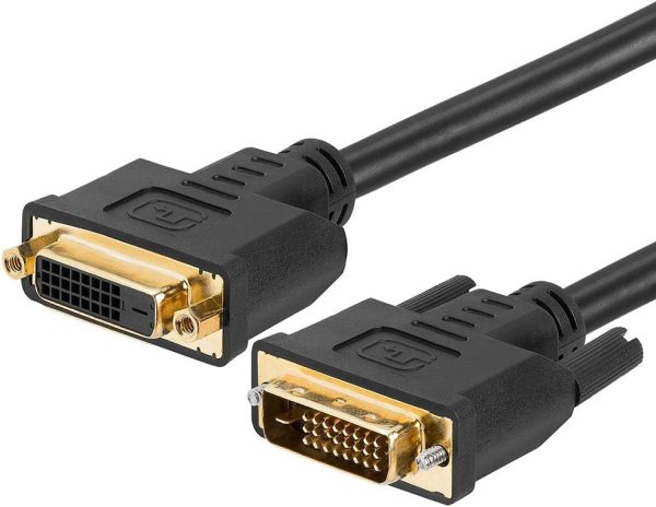 DVI Cables Black 10FT Cmple-0