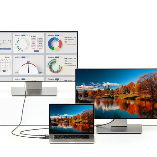 USB-C to DVI Adapter Critin High Speed Cable-6