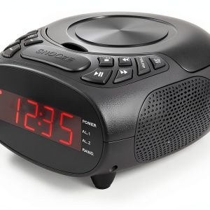 GPX Classic LED Alarm Clock Radio-0