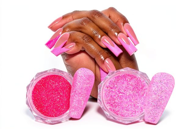 JinXi Glitter Nail Art Set Multicolor 12 Shades-3