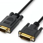 DVI to VGA Adapter Benfei Quad Shielded Cable-0