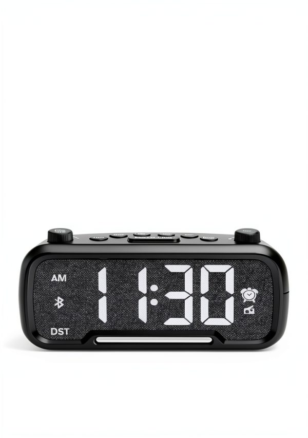 Mesqool Digital Alarm Clock Radio-3