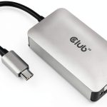 Club 3D USB C to DVI Adapter for DVI Displays-0