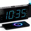 Mesqool Projection Alarm Clock with FM Radio-0