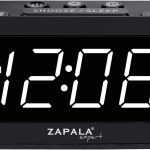 ZAPALA Expert Digital Clock Radio White ABS Material-0