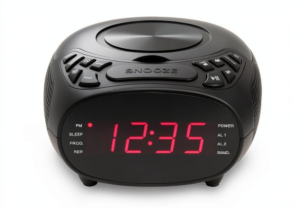 GPX Classic LED Alarm Clock Radio-4