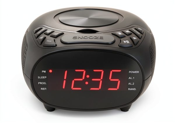 GPX Classic LED Alarm Clock Radio-3