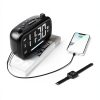 Mesqool Digital Alarm Clock Radio-4