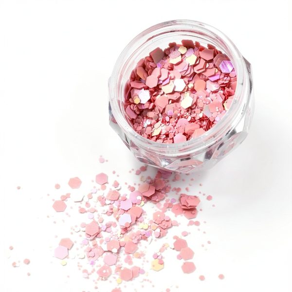 JinXi Glitter Nail Art Set Multicolor 12 Shades-5