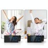 Mesqool Projection Alarm Clock with FM Radio-5