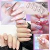 White Nail Glitter Powder Deepmind Beauty-6