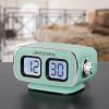 Studebaker Teal Retro Digital Alarm Clock-4