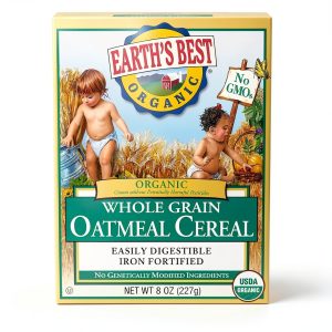 Organic Infant Cereal Earth's Best Baby Oatmeal-0