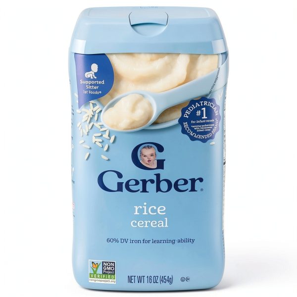 Baby Cereal 48oz USA Organic Whole Grain Cereal-0
