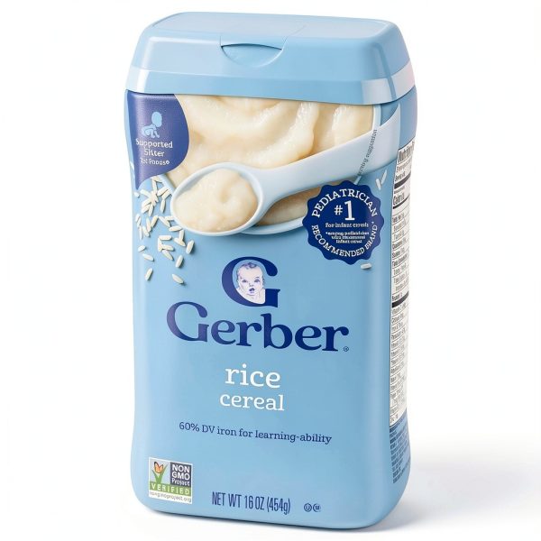 Baby Cereal 48oz USA Organic Whole Grain Cereal-4