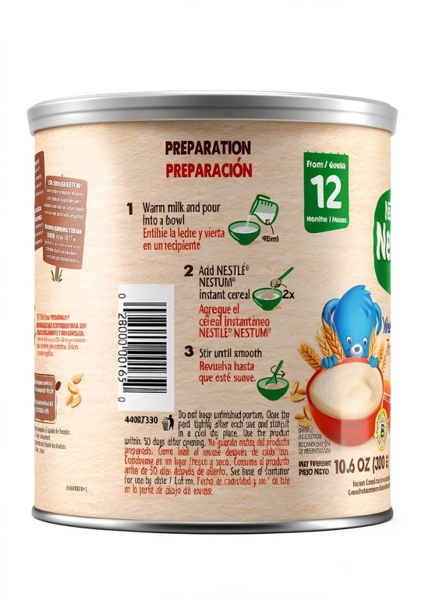 Nestle Infant Cereal Natural Grains Baby Food 12mo Toddler-5
