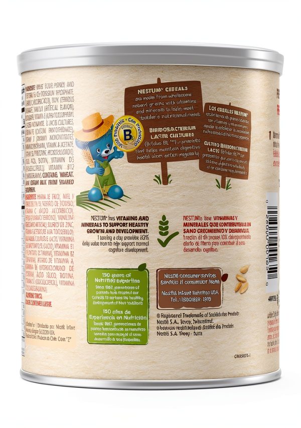 Nestle Infant Cereal Natural Grains Baby Food 12mo Toddler-4