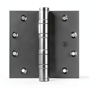 Hager BB1199532DNRPEA 5" x 5" Mortise Ball Bearing Hinge Satin Steel-0
