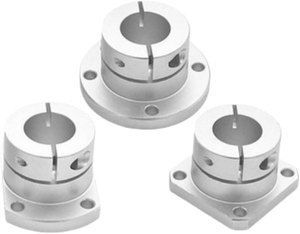 Round Square Compact Flanged Mount Cast Bearing D20mm Circular CUBATR-1