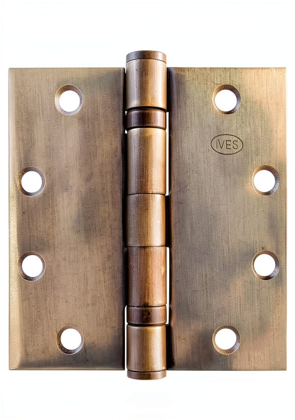 Ives 5BB1 4.5 X 4.5 US32D Ball Bearing Full Mortise Hinge-0